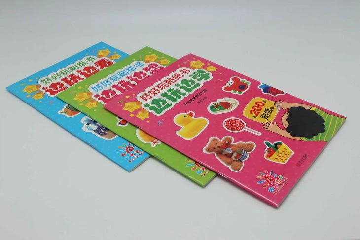 Sticker adesivo stampa libro